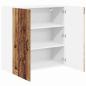 Preview: Küchenhängeschrank Altholz 80 x 31 x 80 cm Holzwerkstoff
