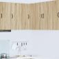 Preview: ARDEBO.de - Küchenhängeschrank Sonoma-Eiche 57 x 57 x 80 cm Holzwerkstoff