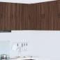 Preview: ARDEBO.de - Küchenhängeschrank mit Regal Braun Eichen-Optik 57 x 57 x 80 cm