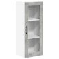 Preview: Küchenhängeschrank Beton Grau 40 x 31 x 100 cm Holzwerkstoff