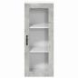 Preview: Küchenhängeschrank Beton Grau 40 x 31 x 100 cm Holzwerkstoff