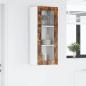 Preview: Küchenhängeschrank mit Regal Geräucherte Eiche 40 x 31 x 100 cm