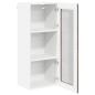 Preview: Küchenhängeschrank mit Tür Braun Eichen-Optik 40 x 31 x 100 cm