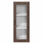 Preview: Küchenhängeschrank mit Tür Braun Eichen-Optik 40 x 31 x 100 cm