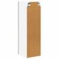 Preview: Küchenhängeschrank mit Tür Braun Eichen-Optik 30 x 31 x 100 cm