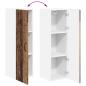 Preview: Küchenhängeschrank Altholz 30 x 31 x 100 cm Holzwerkstoff