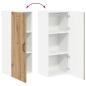 Preview: Küchenhängeschrank Artisan-Eiche 40 x 31 x 100 cm Holzwerkstoff