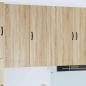 Preview: ARDEBO.de - Küchenhängeschrank Sonoma-Eiche 50 x 31 x 100 cm Holzwerkstoff
