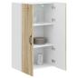 Preview: Wandschrank LUCCA Sonoma-Eiche 60 x 31 x 100 cm Holzwerkstoff