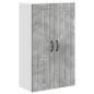 Preview: Wandschrank LUCCA Betongrau 60 x 31 x 100 cm Holzwerkstoff