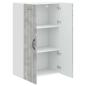 Preview: Wandschrank LUCCA Betongrau 60 x 31 x 100 cm Holzwerkstoff