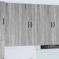 Preview: ARDEBO.de - Küchenhängeschrank Graues Sonoma 60 x 31 x 100 cm Holzwerkstoff
