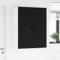 Preview: Küchenhängeschrank Schwarz 80 x 31 x 100 cm Holzwerkstoff