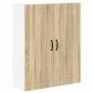 Preview: Küchenhängeschrank Sonoma-Eiche 80 x 31 x 100 cm Holzwerkstoff