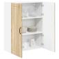 Preview: Küchenhängeschrank Sonoma-Eiche 80 x 31 x 100 cm Holzwerkstoff