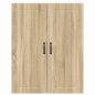 Preview: Küchenhängeschrank Sonoma-Eiche 80 x 31 x 100 cm Holzwerkstoff