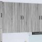 Preview: ARDEBO.de - Küchenhängeschrank Graues Sonoma 80 x 31 x 100 cm Holzwerkstoff