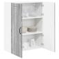 Preview: Küchenhängeschrank Graues Sonoma 80 x 31 x 100 cm Holzwerkstoff