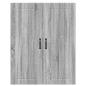 Preview: Küchenhängeschrank Graues Sonoma 80 x 31 x 100 cm Holzwerkstoff