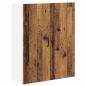 Preview: Küchenhängeschrank Altholz 80 x 31 x 100 cm Holzwerkstoff