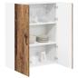 Preview: Küchenhängeschrank Altholz 80 x 31 x 100 cm Holzwerkstoff