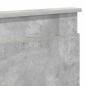 Preview: Kopfteil Beton Grau Holzwerkstoff