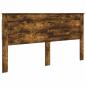 Preview: Kopfteil mit Kopfteil Geräucherte Eiche 180 cm Holzwerkstoff
