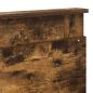 Preview: Kopfteil mit Kopfteil Geräucherte Eiche 180 cm Holzwerkstoff
