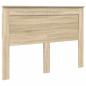 Preview: Kopfteil mit Kopfteil Sonoma-Eiche 160 cm Holzwerkstoff