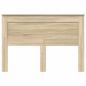 Preview: Kopfteil mit Kopfteil Sonoma-Eiche 160 cm Holzwerkstoff