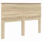 Preview: Kopfteil mit Kopfteil Sonoma-Eiche 160 cm Holzwerkstoff