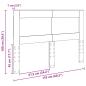 Preview: ARDEBO.de - Kopfteil mit Kopfteil Sonoma-Eiche 150 cm Holzwerkstoff