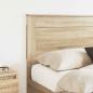 Preview: Kopfteil mit Kopfteil Sonoma-Eiche 150 cm Holzwerkstoff