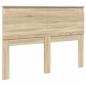 Preview: Kopfteil mit Kopfteil Sonoma-Eiche 150 cm Holzwerkstoff
