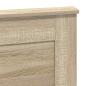 Preview: Kopfteil mit Kopfteil Sonoma-Eiche 150 cm Holzwerkstoff