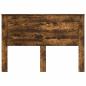 Preview: Kopfteil mit Kopfteil Geräucherte Eiche 150 cm Holzwerkstoff