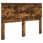 Preview: Kopfteil mit Kopfteil Geräucherte Eiche 150 cm Holzwerkstoff