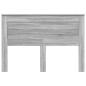 Preview: Kopfteil mit Kopfteil Graues Sonoma 150 cm Holzwerkstoff