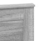 Preview: Kopfteil mit Kopfteil Altholz 140 cm Holzwerkstoff