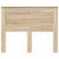 Preview: Kopfteil mit Kopfteil Sonoma-Eiche 120 cm Holzwerkstoff