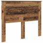 Preview: Kopfteil mit Kopfteil Altholz 120 cm Holzwerkstoff