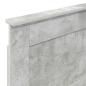 Preview: Kopfteil Beton Grau Holzwerkstoff