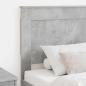 Preview: Kopfteil mit Kopfteil Beton Grau 90 cm Holzwerkstoff