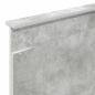 Preview: Kopfteil mit Kopfteil Beton Grau 90 cm Holzwerkstoff