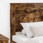 Preview: Kopfteil mit Kopfteil Geräucherte Eiche 90 cm Holzwerkstoff