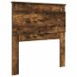 Preview: Kopfteil mit Kopfteil Geräucherte Eiche 90 cm Holzwerkstoff