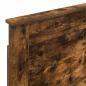 Preview: Kopfteil mit Kopfteil Geräucherte Eiche 90 cm Holzwerkstoff