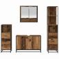 Preview: Badezimmermöbel Set 4 pcs Altholz 90 x 33 x 60 cm Holzwerkstoff