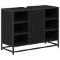 Preview: Badezimmermöbel Set 4 pcs Schwarze Eiche 80 x 33 x 60 cm