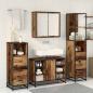Preview: Badezimmermöbel Set 4 pcs Altholz 80 x 33 x 60 cm Holzwerkstoff